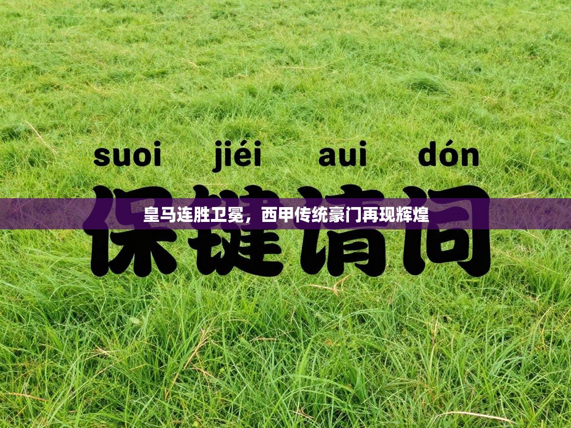 皇马连胜卫冕，西甲传统豪门再现辉煌  第2张